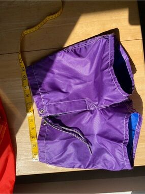 Birdwell Purple Kids Swim Athletic Shorts